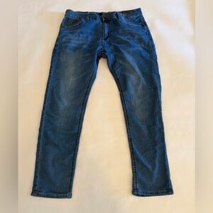 Stylish Men's Vintage Denim Skinny Jeans